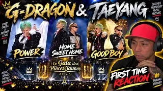Thumbnail: G-DRAGON & TAEYANG  "POWER" "HOME SWEET HOME" "GOOD BOY" 2025 GALA LIVE | FIRST TIME REACTION