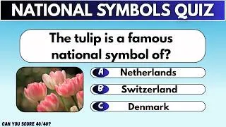 Thumbnail: 🦁 National Symbols Quiz: How Many Can YOU Get Right? | GK Quiz #7