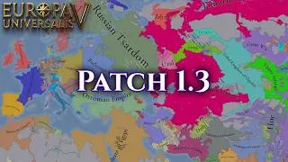 Thumbnail: EU5 Patch 1.3 Timelapse