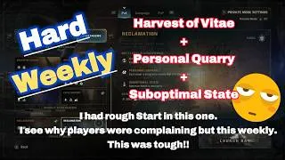 Thumbnail: Space Marine 2 - Hard Weekly Stratagem | Personal Quarry | Reclamation. Ft Big NOOb X