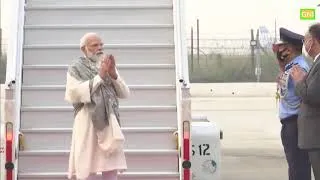 Thumbnail: PM Narendra Modi arrives in New Delhi after concluding his visit to Italy and UK