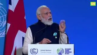Thumbnail: PM Modi's 'Panchamrit' to tackle climate change, India to hit net-zero climate target by 2070:  Modi