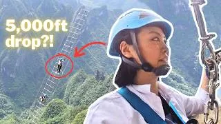 Thumbnail: I Climbed the World's Longest SKY LADDER | Zhangjiajie 🇨🇳