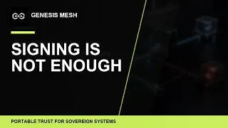 Thumbnail: Supply Chain Trust: Beyond Artifact Signing