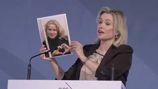 Thumbnail: Marina Ovsyannikova — Defying the Kremlin’s Propaganda Machine | Geneva Summit 2026