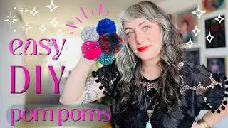 Thumbnail: How to make pom poms (you know you need more whimsy)