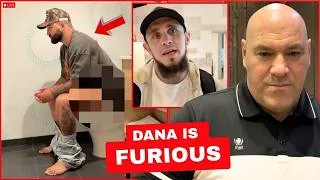 Thumbnail: Dana White FURIOUS Over Hokita’s DISGRACEFUL Actions! Chanko Sends A WARNING! Chimaev ARRIVES!