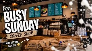 Thumbnail: POV: Busy Weekend Coffee Shop ☕ Milk Hit My Camera… But Service Never Stopped!