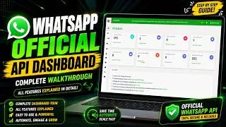 Thumbnail: WhatsApp API Complete Guide with WhatsJet  Dashboard, Templates, Campaigns & Automation #whatsapp