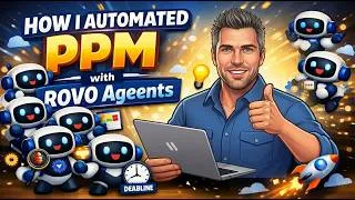 Thumbnail: How I Automated Waterfall PPM With Atlassian Rovo Agents! 🤖📊