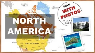 Thumbnail: Map of North America, Central America and the Carribean Islands