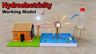 Thumbnail: Hydroelectricity generator science project | science project working model | 2026