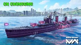 Thumbnail: CN Chongging - Best Epic Tier II Cruiser in Tandem Wars Gameplay | Modern Warships