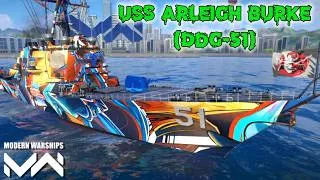 Thumbnail: USS Arleigh Burke (DDG-51) - Rare Tier II Destroyer Team Deathmatch Gameplay | Modern Warships