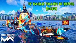 Thumbnail: IT Paolo Thaon di Revel (P430) - Tier II Frigate ship Team Deathmatch Gameplay | Modern Warships