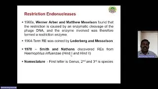 Thumbnail: Lec 21 - ABT 301 DNA Manipulative Enzymes.