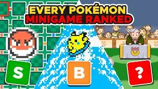 Thumbnail: I Played Every Pokémon Minigame from Gen 1-9... and Ranked 'Em All