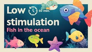 Thumbnail: Low Stimulation Aquarium Fish Video for Babies & Toddlers | Calm Underwater Scenes & Gentle Lullaby
