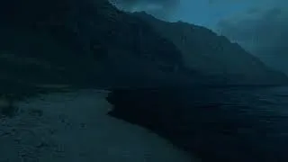 Thumbnail: A very lonely walk down a dark beach