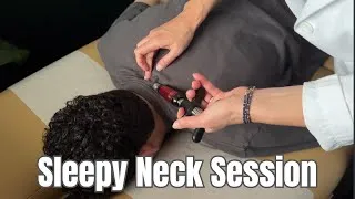 Thumbnail: Relaxing Neck Massage and Activator | Chiropractic ASMR for Sleep