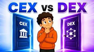 Thumbnail: CEX vs DEX — Where Should You Actually Buy Your Crypto?