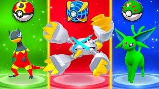 Thumbnail: The ABSURD journey to Catch a Matching Shiny Pokemon for Every Ball...