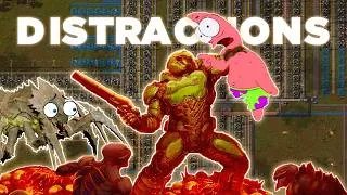 Thumbnail: Building my Main Base while fighting Distractions. Bugs, and my Teammate | Satisfactorio Ep. 5