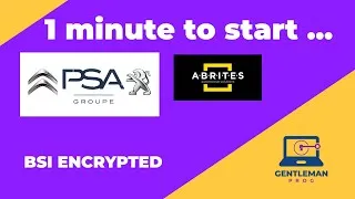 Thumbnail: All Keys Lost Peugeot & Citroën ... - Abrites - Emergency start - BSI Encrypted