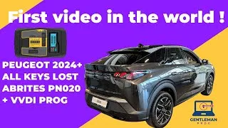 Thumbnail: PEUGEOT 308 2024+ All Keys Lost "white BSI" - Abrites PN020