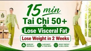 Thumbnail: 15-Min Tai Chi Belly Fat Challenge | Reduce Visceral Fat & Lose Weight in 2 Weeks