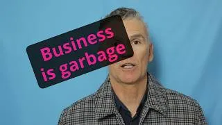 Thumbnail: Forget business, it's 80% garbage for coaches. Pareto was right. Just Niche-Teach-Talk