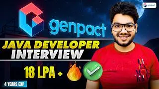Thumbnail: Genpact Java Developer Interview Experience & Questions [ 18 LPA+ ]