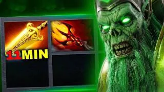 Thumbnail: Insane Raidboss Necrophos Radiance + Dagon 36Kills with Brutal DPS Burn Dota 2