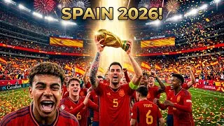 Thumbnail: 🏆 SPAIN WORLD CHAMPIONS 2026?! 🇪🇸 The Ultimate Football Anthem | Epic Victory Song