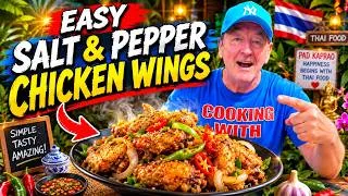 Thumbnail: Salt & Pepper Chicken Wings. The BEST you will EVER make 🍗