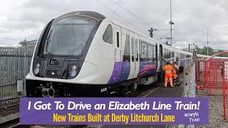 Thumbnail: I Got to Drive an Elizabeth Line Train!
