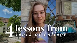 Thumbnail: What I've learned in 4 years of college... 💭