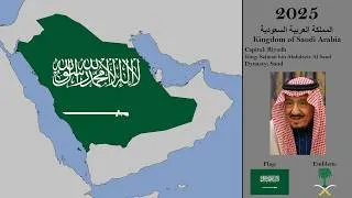 Thumbnail: The History of Saudi Arabia with Flags: Every Year
