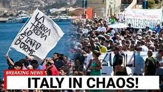 Thumbnail: ARE THEY SEEING SOMETHING WE’RE NOT? Campi Flegrei Residents Take to the Streets!