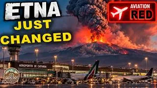 Thumbnail: Mount Etna Won’t Stop — Aviation Alert Raised to RED as Eruption Intensifies