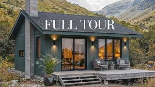 Thumbnail: 800 Sq Ft Tiny House with a Beautiful Front Deck | Smart 2-Bedroom Layout