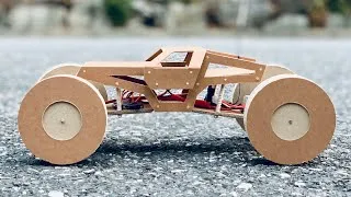 Thumbnail: How to make a RC car(Monster Crawler - Gmade) from cardboard - Remote Control Car - RC카 만들기  (Truck)