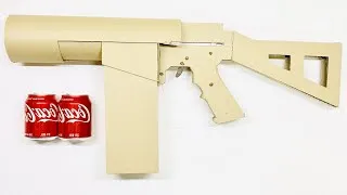 Thumbnail: DIY Can Cannon | How To Make Cardboard gun At Home | 종이박스로 대포 총 만들기