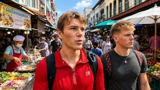 Thumbnail: Taking my 17 year old brother to a local Thai market 🇹🇭