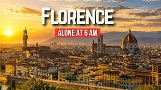 Thumbnail: 🇮🇹 Walking Florence, Italy at 6 AM: The Renaissance City Before It Wakes Up!