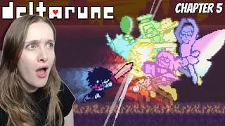 Thumbnail: THE END OF THIS CHAPTER... | Deltarune Chapter 5 Playthrough - Part 3