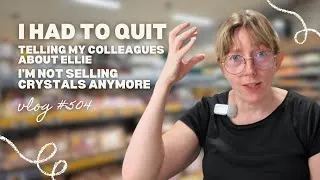 Thumbnail: I had to quit | I told my new colleague what happened to Ellie | I’m not selling crystals anymore
