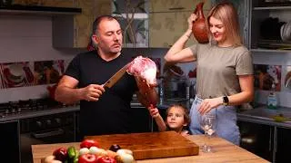 Thumbnail: LAMB AND POTATOES BAKED IN THE OVEN.
