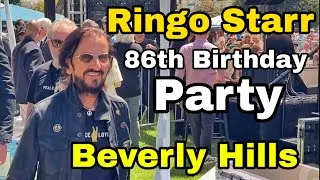 Thumbnail: Ringo Starr 86 th Birthday Party in Beverly Hills  Peace & Love Celebration