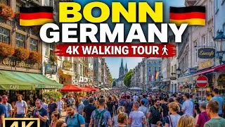 Thumbnail: 🇩🇪 Bonn Germany Walking Tour 4K UHD 🚶‍♂️ | Explore the Beautiful City Centre | Relaxing Street
